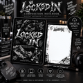 LOCKED IN Digital Composition Notebook